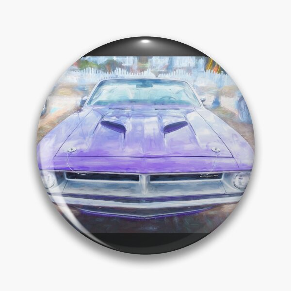 Item preview,  1970 Plum Crazy Purple Plymouth Hemi Barracuda 440-6 Convertible X152 designed and sold by RichFrancoCars.
