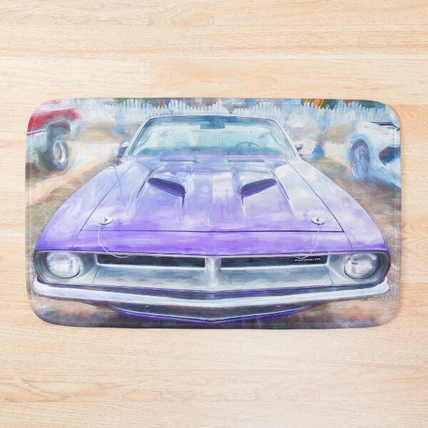 Item preview,  1970 Plum Crazy Purple Plymouth Hemi Barracuda 440-6 Convertible X152 designed and sold by RichFrancoCars.