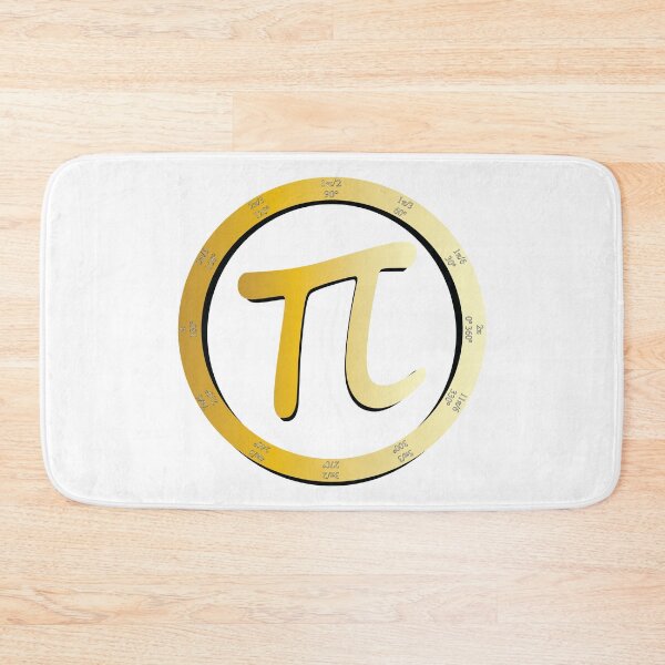 Item preview, Golden Pi Symbol And Black Circle Chart designed and sold by RPMELO.