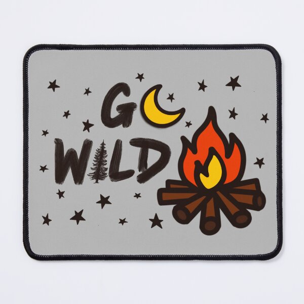 Item preview, Go Wild - Camping Outdoor Stars Trees designed and sold by courtsdesignss.