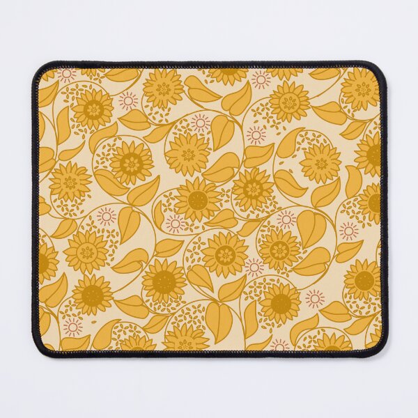 Item preview, Ditsy Bright Yellow Sunflowers designed and sold by fableddesigns.