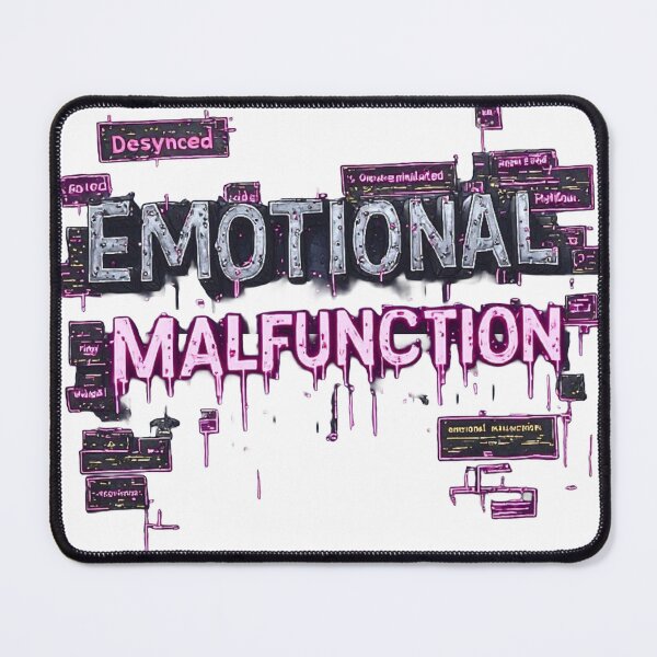 Item preview,  Gritty Glitch Emotional Malfunction Street Art designed and sold by dcohea.