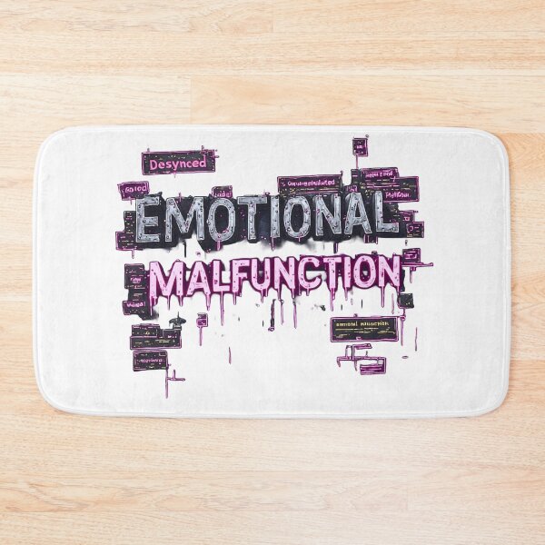 Item preview,  Gritty Glitch Emotional Malfunction Street Art designed and sold by dcohea.