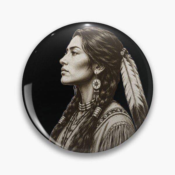 Item preview, Not Native. Just First - Cherokee Heritage Portrait designed and sold by Contrast-Factory.