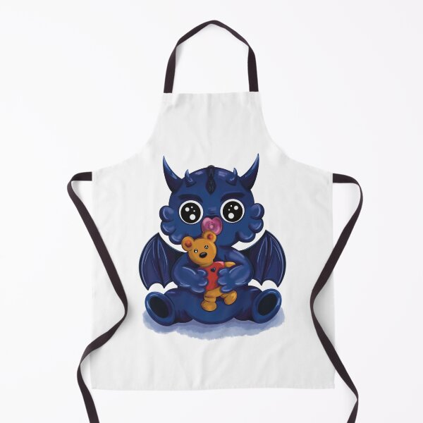 Item preview, Baby Dragon with a Teddy Bear designed and sold by yuliiart.
