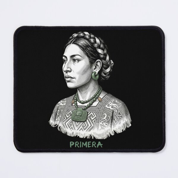 Item preview, Mesoamerican Heritage Portrait — Primera designed and sold by Contrast-Factory.
