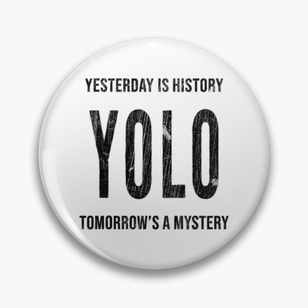 Item preview, YOLO (Black) designed and sold by Pencil & Pixel.