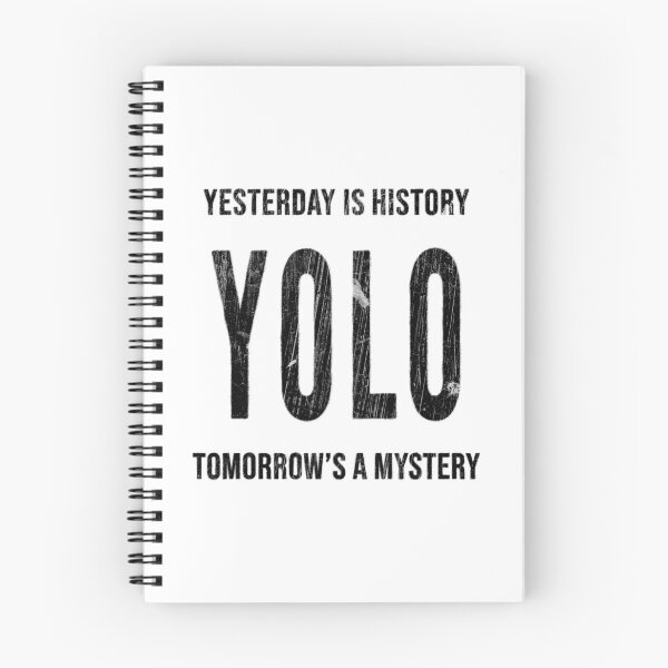 Item preview, YOLO (Black) designed and sold by Pencil & Pixel.