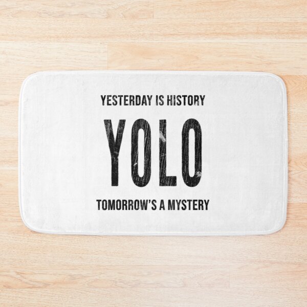 Item preview, YOLO (Black) designed and sold by Pencil & Pixel.