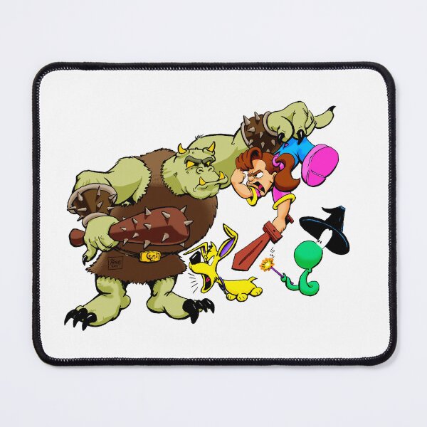 Item preview, Amber Lee vs the Ogre designed and sold by Hoss-The-First.