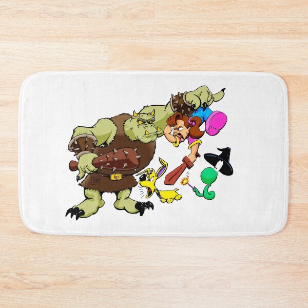 Item preview, Amber Lee vs the Ogre designed and sold by Hoss-The-First.