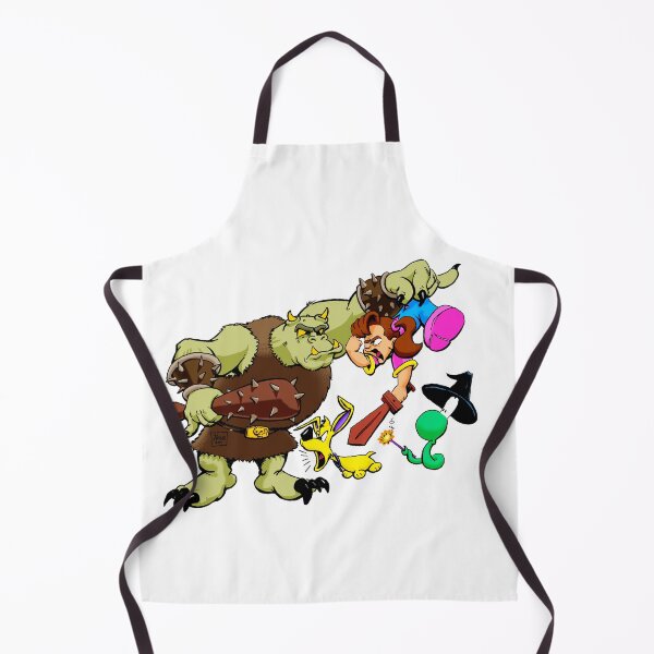 Item preview, Amber Lee vs the Ogre designed and sold by Hoss-The-First.