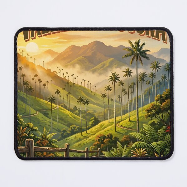 Item preview, Cocora Valley, Colombia — Wax Palms Nature | Coffee Region Landscape designed and sold by ColombianaShop.