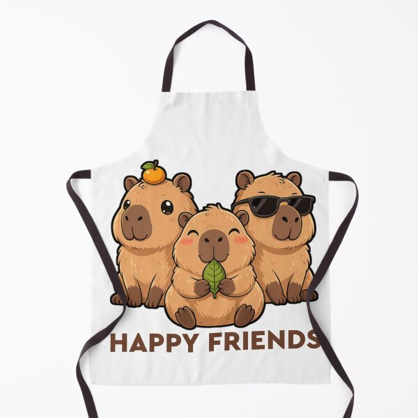 Item preview, Cute Capybara Sticker For Friends designed and sold by ZwoToopia.