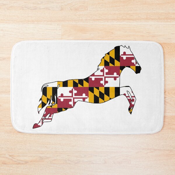 Item preview, Maryland State Flag in a Jumping Horse designed and sold by TracyandAvaCreatons.