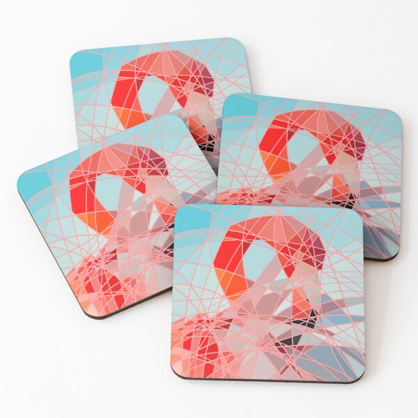 Item preview, Fragmented Flamingo designed and sold by Ann McClellan.