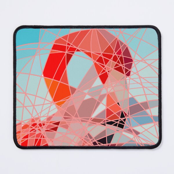 Item preview, Fragmented Flamingo designed and sold by Ann McClellan.
