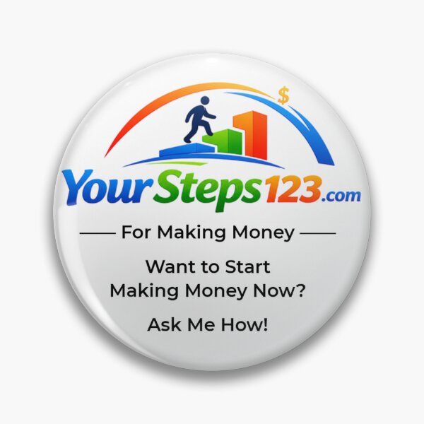 Item preview, YourSteps123.com Money Making Logo designed and sold by RBDESIGN SHOP.