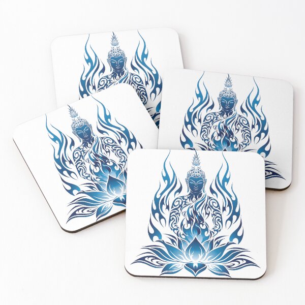 Item preview, Zen Master Blooming in Burning Lotus designed and sold by WebHorizons.
