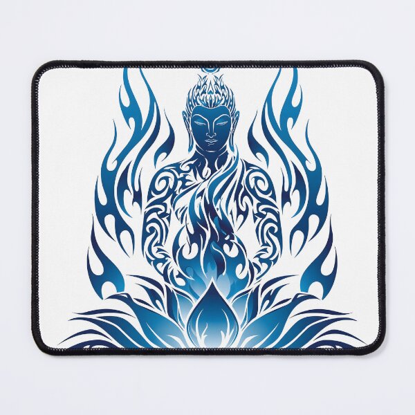 Item preview, Zen Master Blooming in Burning Lotus designed and sold by WebHorizons.