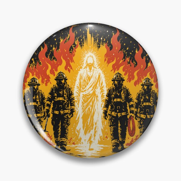 Item preview, FIREFIGHTERS,JESUS,FIRE designed and sold by agronm.