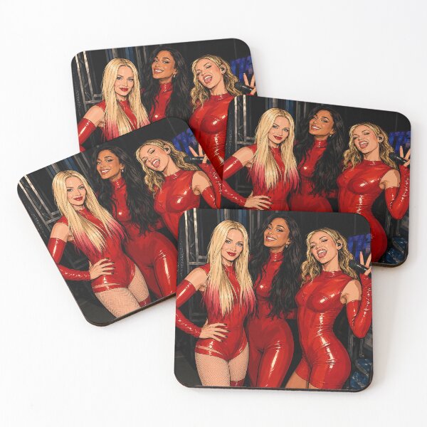 Item preview, The Pussycat Dolls smiling at the 2026 American Music Awards (fan art) designed and sold by PopCultureAndStuff.