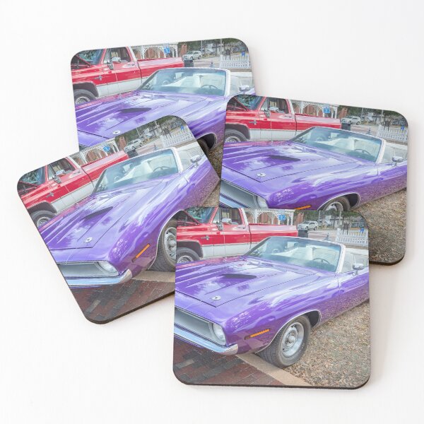 Item preview,  1970 Plum Crazy Purple Plymouth Hemi Barracuda 440-6 Convertible X153 designed and sold by RichFrancoCars.