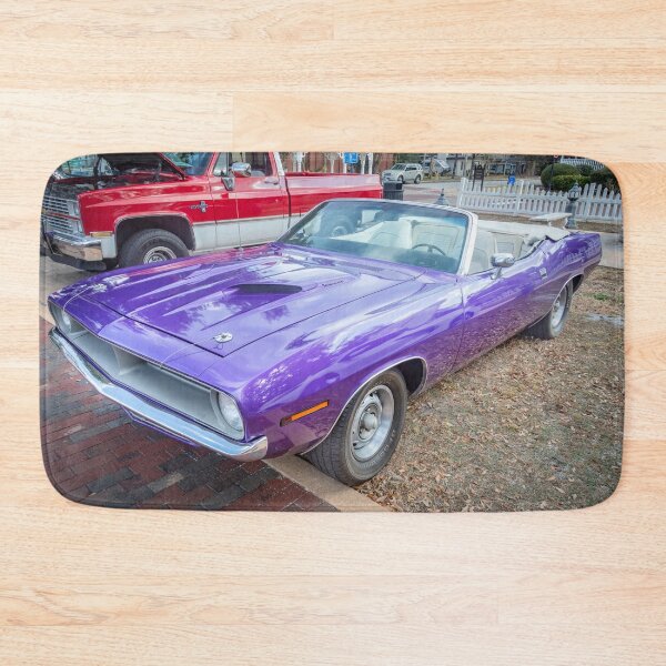 Item preview,  1970 Plum Crazy Purple Plymouth Hemi Barracuda 440-6 Convertible X153 designed and sold by RichFrancoCars.