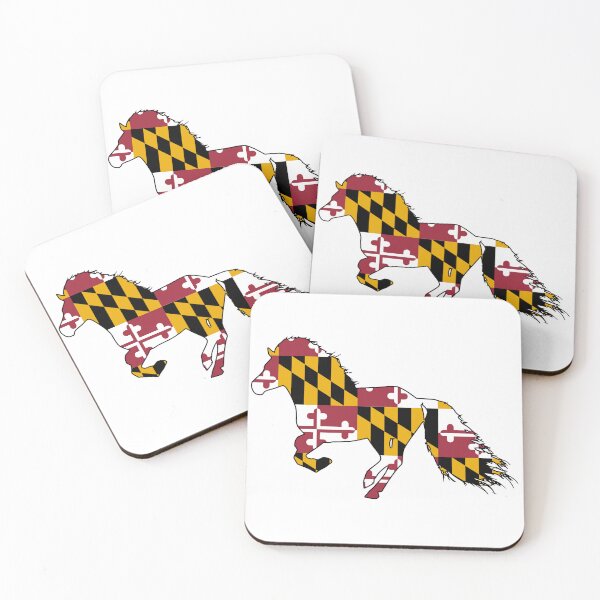 Item preview, Maryland Flag Pony  designed and sold by TracyandAvaCreatons.