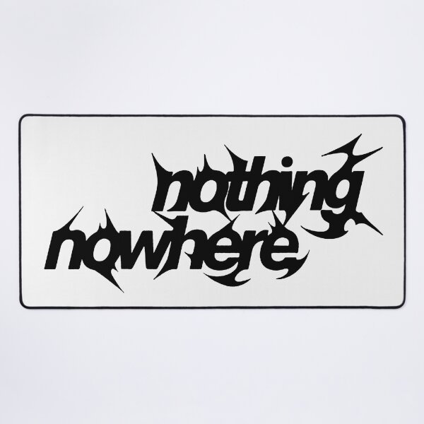 Item preview, nothing,nowhere. Logo in Black Void Eternal designed and sold by xSMxSerena.