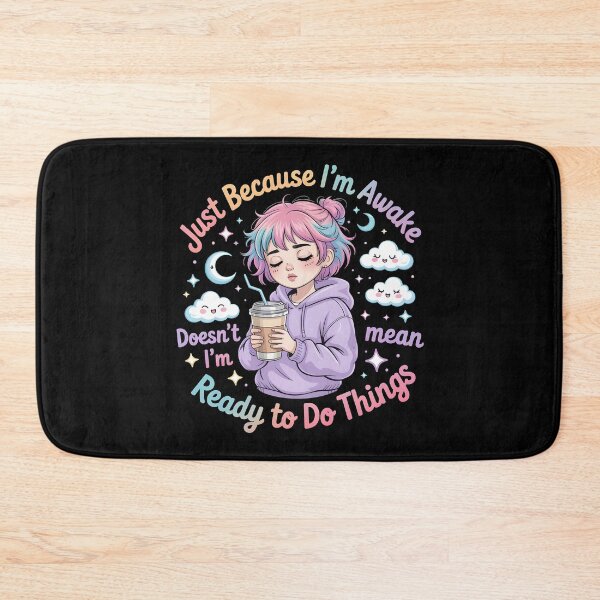 Item preview, Just Because I'm Awake Funny Design for Lazy People and Funny Teens designed and sold by Redgiant87x.