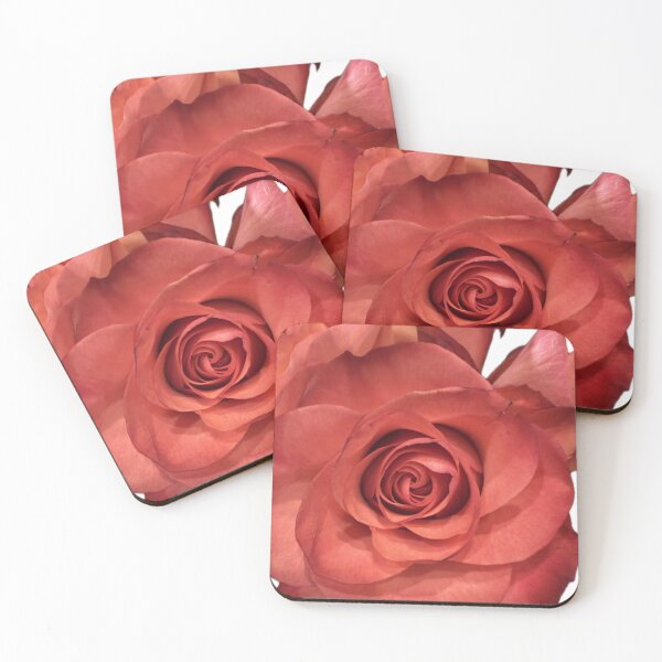 Item preview, Velvet Sunset Coral Rose designed and sold by BalkanBloom.