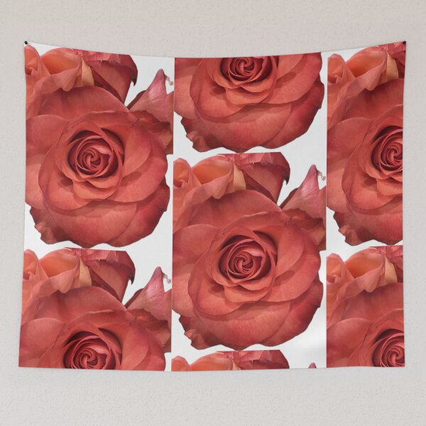 Item preview, Velvet Sunset Coral Rose designed and sold by BalkanBloom.