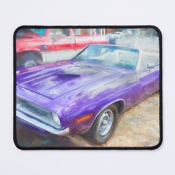 Item preview, 1970 Plum Crazy Purple Plymouth Hemi Barracuda 440-6 Convertible X155 designed and sold by RichFrancoCars.