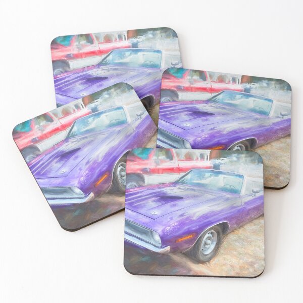 Item preview,  1970 Plum Crazy Purple Plymouth Hemi Barracuda 440-6 Convertible X155 designed and sold by RichFrancoCars.