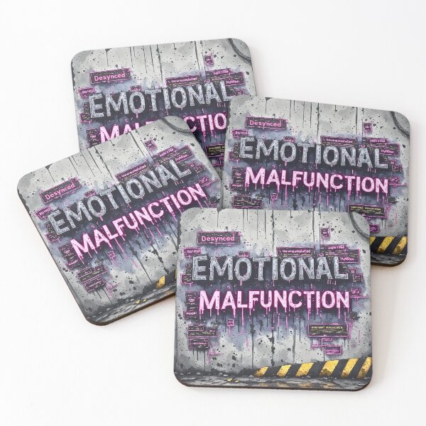 Item preview, Gritty Glitch Emotional Malfunction Street Art designed and sold by dcohea.