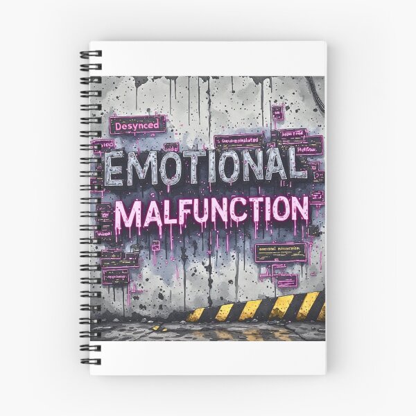 Item preview, Gritty Glitch Emotional Malfunction Street Art designed and sold by dcohea.