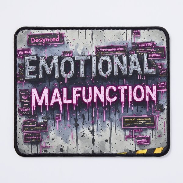 Item preview, Gritty Glitch Emotional Malfunction Street Art designed and sold by dcohea.