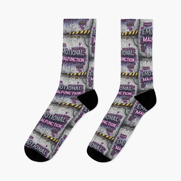 Item preview, Gritty Glitch Emotional Malfunction Street Art designed and sold by dcohea.