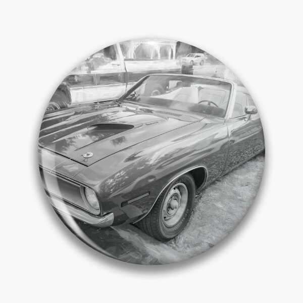 Item preview,  1970 Plum Crazy Purple Plymouth Hemi Barracuda 440-6 Convertible X156 designed and sold by RichFrancoCars.