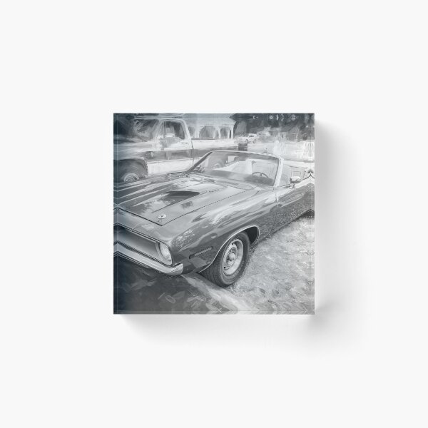 Item preview,  1970 Plum Crazy Purple Plymouth Hemi Barracuda 440-6 Convertible X156 designed and sold by RichFrancoCars.