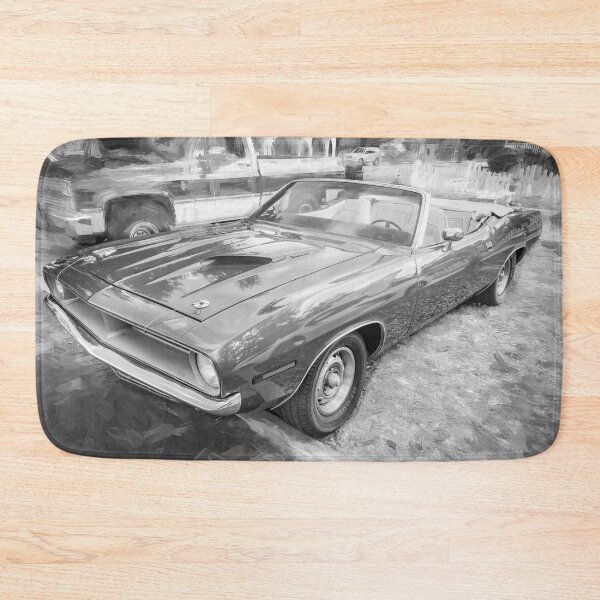 Item preview,  1970 Plum Crazy Purple Plymouth Hemi Barracuda 440-6 Convertible X156 designed and sold by RichFrancoCars.