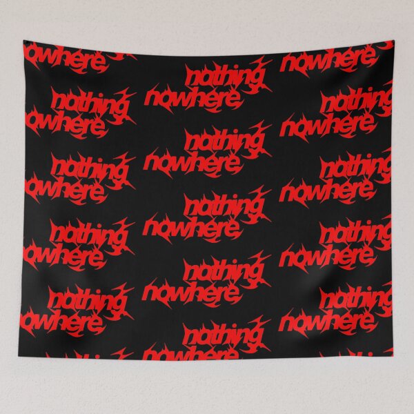Item preview, nothing,nowhere. Logo in Red Void Eternal (Black) designed and sold by xSMxSerena.