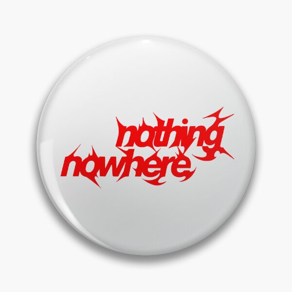 Item preview, nothing,nowhere. Logo in Red Void Eternal (White) designed and sold by xSMxSerena.