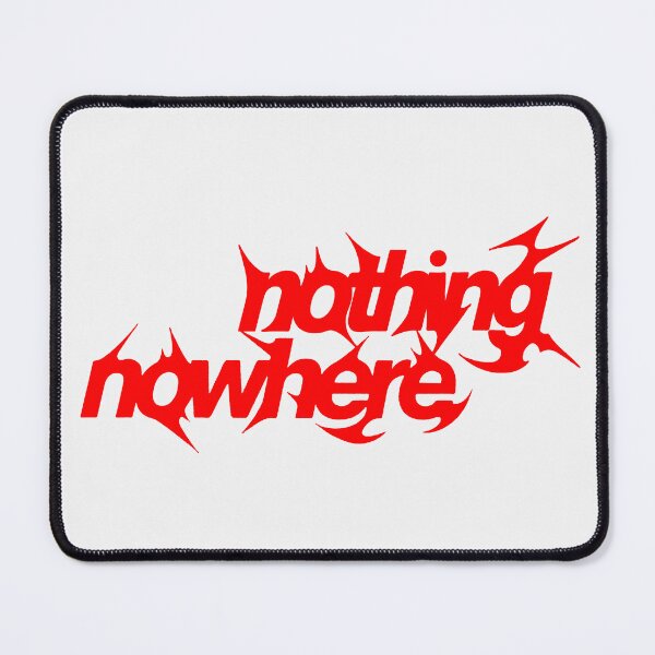 Item preview, nothing,nowhere. Logo in Red Void Eternal (White) designed and sold by xSMxSerena.