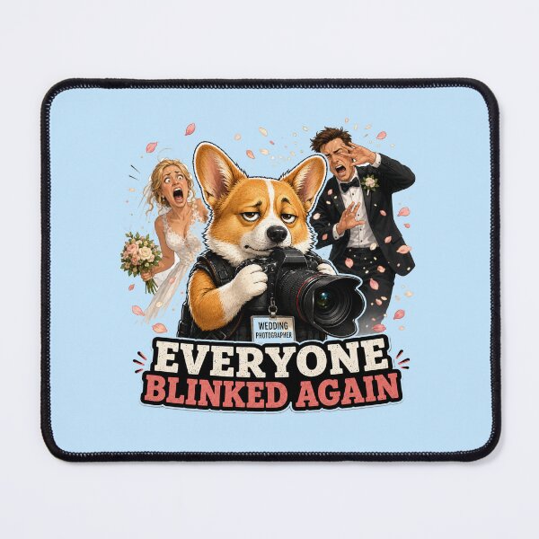 Item preview, Wedding Photographer Gift Funny Corgi Photography Humor designed and sold by Gentlestate.