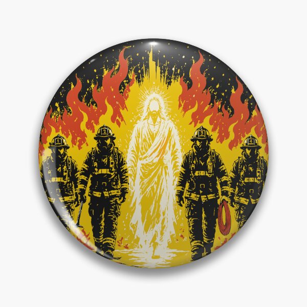 Item preview, JESUS, FIREFIGHTERS, FIRE designed and sold by agronm.