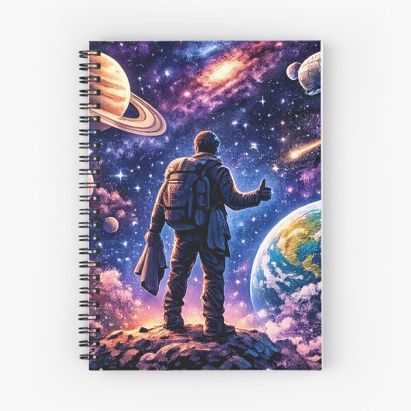 Item preview, Galactic Wanderer: Thumbs-Up to Infinity designed and sold by Luminous Trails.
