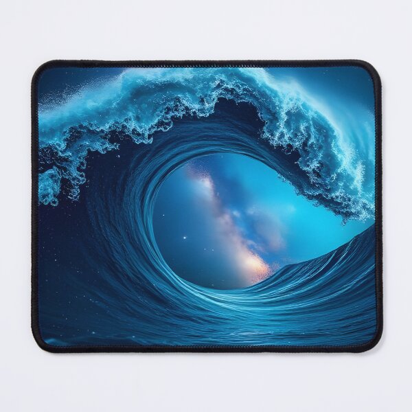 Item preview, Cosmic Ocean Wave Galaxy Inside designed and sold by MAWOdesign.