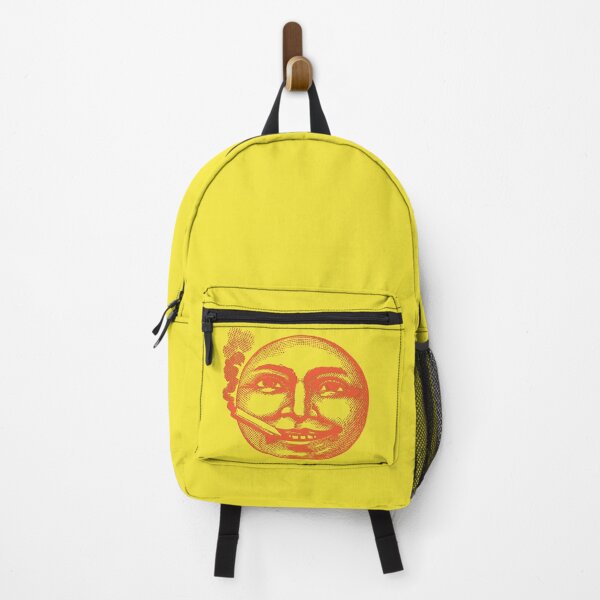 Item preview, Weird Vintage Smoking Smiling Face Orange Yellow designed and sold by TackyTime.